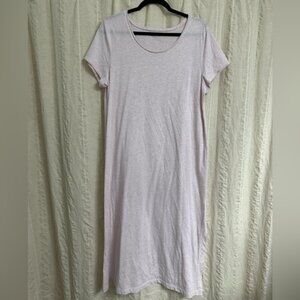 Haven Well Within Tee Shirt Midi Dress Size‎ Large Cotton Pink  Closet Staple
